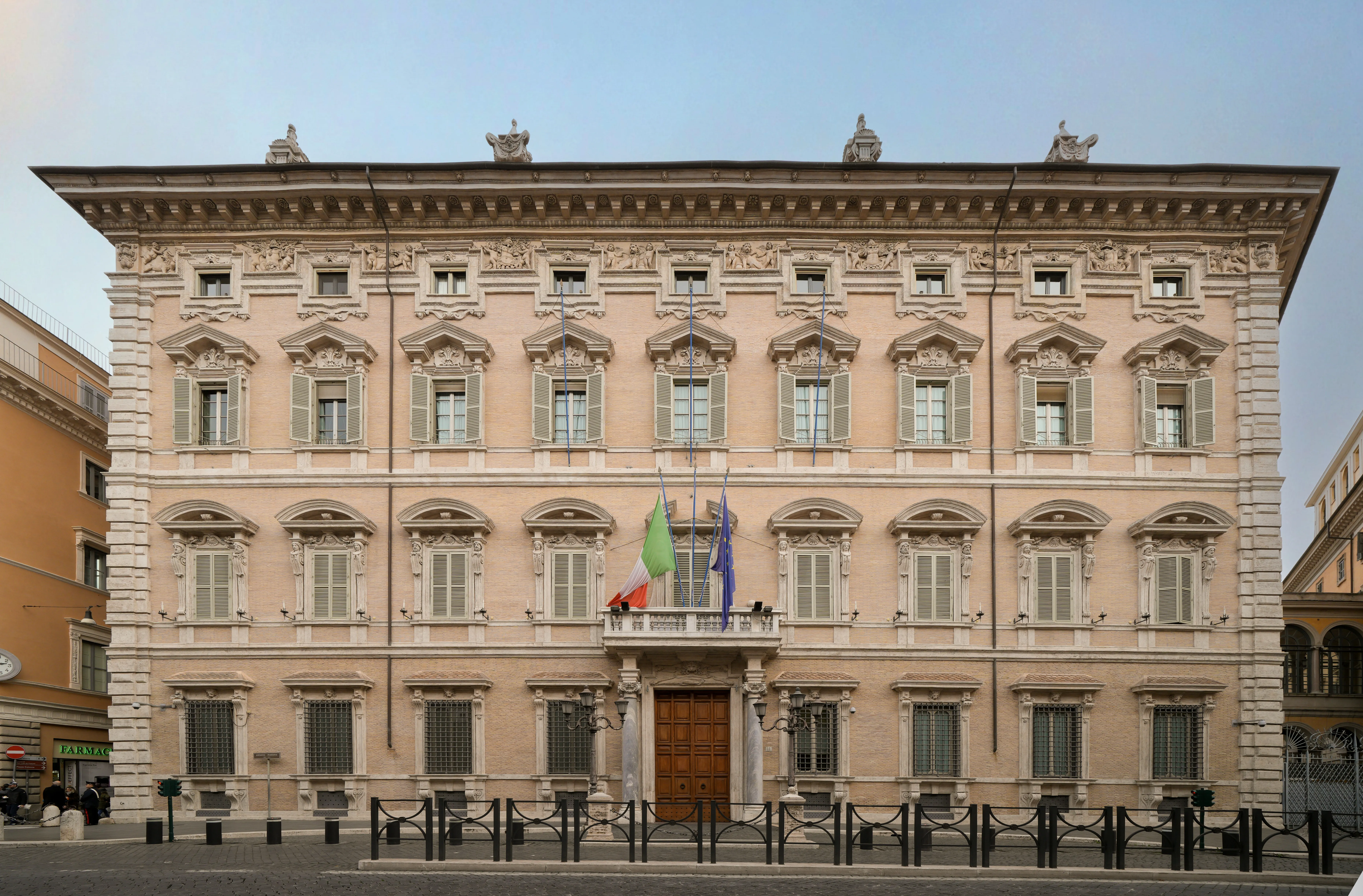 Palazzo Madama, sede del Senato, a Roma